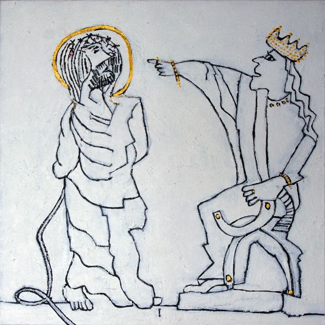 <br>I. Jésus est condamné à mort.<br><br><br>