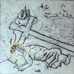 <br>VII. Jésus tombe <br>pour la deuxième fois.<br>