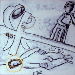 <br>IX.  Jésus tombe <br>pour la troisième fois.<br><br>