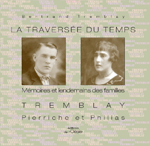 Couverture du livre de Bertrand Tremblay 2013