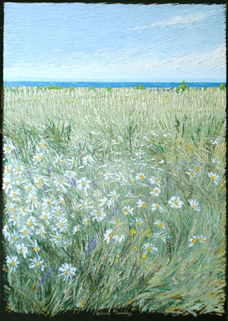Bertrand Tremblay, oeuvre "Mer qui mappelle", huile sur toile, 40" x 30", 2008, photo &copy; Bertrand Tremblay 2008
