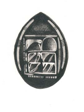 Bertrand Tremblay, &Ocirc; Givre, dessin au crayon sur papier Reeves BFK &copy; Bertrand Tremblay